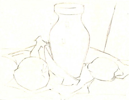 primero dibujamos(suavemente)